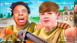 Mongraal Plays OG FORTNITE ft IShowSpeed [upl. by Ahsekram157]