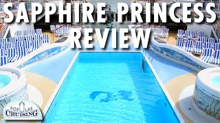 Sapphire Princess Tour amp Sapphire Princess Review  Princess Cruises  Cruise Ship Tour amp Review [upl. by Acireh]