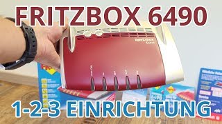 Fritzbox 6490 Cable einrichten  Anleitung für Konfiguration [upl. by Merete103]