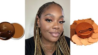 Makeup Artist Tests Yummy Skin Blurring Balm Powder Danessa Myricks Beauty makeup danessamyricks [upl. by Anale672]