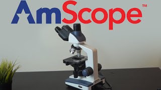 Amscope microscope 120 series unboxing review setup  how to use [upl. by Enitsuga]