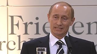 Wladimir Putin Rede auf der Münchner Sicherheitskonferenz 2007 [upl. by Nosnarb889]