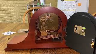 Indepth look at a Canadian triple chime Mantle clock w Hermle movement [upl. by Addison]