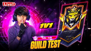 FREE FIRE LIVE 😎 1v1 GUILD TEST  TEAM CODE GIVEAWAY  freefirelive gyangaming nonstopgaming [upl. by Mandy]