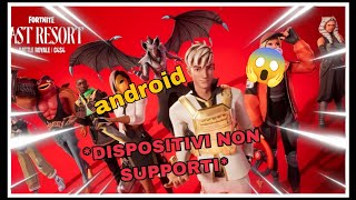 COME SCARICARE FORTNITE SU ANDROID DISPOSITIVI NON COMPATIBILI TUTORIAL [upl. by Nahtanoj]