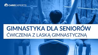 Gimnastyka dla seniorów  Ćwiczenia z laską gimnastyczną [upl. by Geesey606]