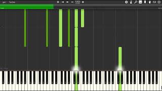 Asturias Leyenda  Isaac Albeniz Piano Tutorial Synthesia [upl. by Judd124]