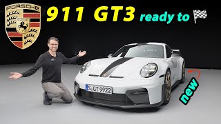 Ready to 🏁 Porsche 911 GT3 facelift REVEAL with GT3 Touring REVIEW [upl. by Yerfej]