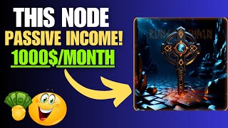 The Next BIG Passive Income NODE  Runes Chain [upl. by Leugimesoj]