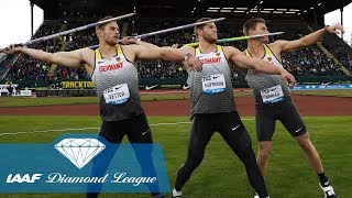 The 8 furthest javelin throws in IAAF Diamond League history [upl. by Disini]