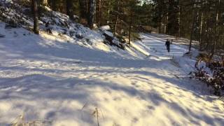 2wd AWD electric bike winter Finland 2017 [upl. by Lacie482]