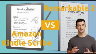 Amazon Kindle Scribe vs Remarkable 2 – Which is the Better ENote Device [upl. by Gipps177]