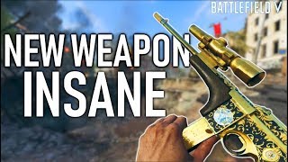 TRENCH CARBINE IS INSANLY GOOD Battlefield 5 New Weapon Trench Carbine Gameplay [upl. by Ahsenot82]