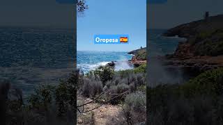 Oropesa castellon Valencia España Spain spaintravel 4k mar playa ahora live travel [upl. by Elyr]