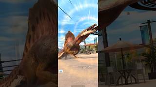 Spinosaurus Aegyptiacus DECIMATES the EPIC Sinoceratops BOSS Jurassic World Alive [upl. by Nawak]