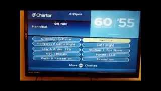 Select Charter On Demand or HD Channel [upl. by Ohploda]