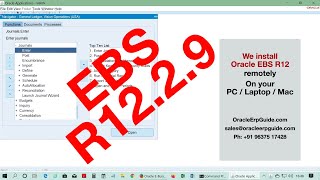 We install Oracle EBS R1229 etc on your Laptop  PC  Mac for INR 10000 after 50 discount [upl. by Remy189]