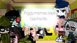 °Piggy memes tepki gacha life° ftPennySheepyRobbyMousyPoleyTorcher ve Soldier [upl. by Rolecnahc]