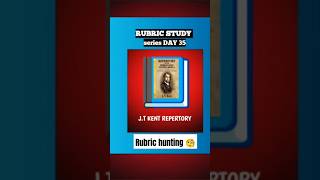 Rubric Study Series Day 35 Kent Repertory Rubrics homeopathy hmmshorts ytshorts youtubeshorts [upl. by Seiber]