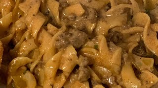 Beef Noodle Casserole Video [upl. by Sonitnatsnoc993]