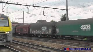 NMBS Staaltrein en Siemens Desiro [upl. by Auqenehs]