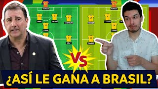 CONTRA BRASIL ¿DEBERÍAMOS JUGAR ASÍ⚡MI 11 vs EL 11 del DT🔥FECHA 5 ELIMINATORIAS CONMEBOL 2026 [upl. by Adnuahsal]