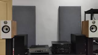 Cambridge Audio CXA81 amp Marantz CD6007  BampW 606 S2 Anniversary Edition sound demo [upl. by Erine]