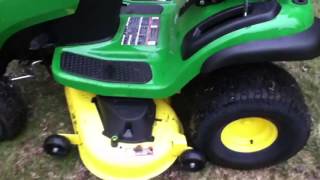 John deere d140 Reveiwwalkthroughstart up [upl. by Aikahc]