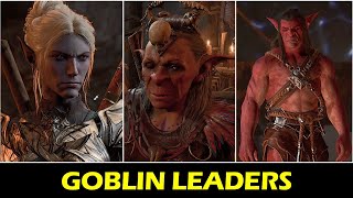 How to Kill all 3 Goblin Leaders Easily without Fighting  Baldurs Gate 3 [upl. by Amaleta]