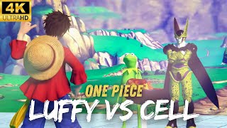 🇮🇹 CELL PERFETTO VS LUFFY  ANIMAZIONE DI DevilArtemis [upl. by Loralee]