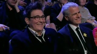 kd lang  The Juno Awards 2013 [upl. by Nylcsoj]