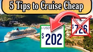 How To Find Cheap Cruises In 2024 [upl. by Aihsenyt446]