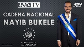 EN VIVO Cadena Nacional  Presidente Nayib Bukele  Mensaje a la Nación [upl. by Nob]