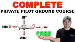 YouTubes ONLY Complete Private Pilot Ground Course Lesson 1 [upl. by Enelyaj]