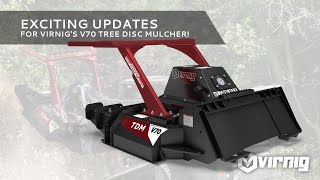 Exciting New Updates for Virnigs V70 Disc Mulcher [upl. by Leggat772]