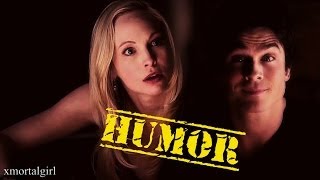 Damon and Caroline  HUMOR 5x20 [upl. by Dimphia]