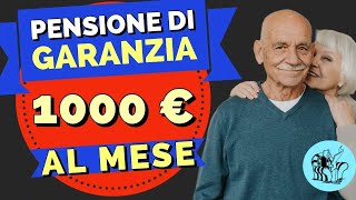 La PENSIONE DI GARANZIA 👉 1000€ al mese PER TUTTI❗️Ecco la propostaidea 💡 [upl. by Valdas]