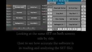 Korg Style Manager Overview Part 1 [upl. by Werdna]