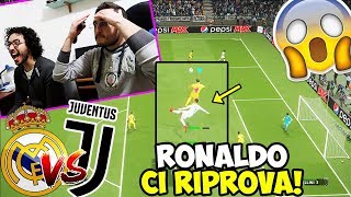 RONALDO RITENTA la ROVESCIATA Real MadridJuventus Pes 2018 ITA [upl. by Etteragram107]