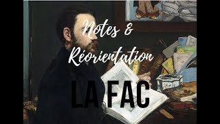 Notes et Réorientation à la FAC [upl. by Giguere949]