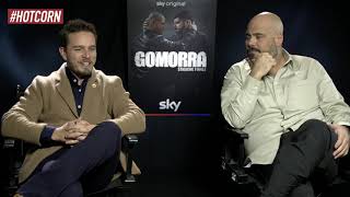 GOMORRA 5  STAGIONE FINALE  Intervista a Marco DAmore e Arturo Muselli  HOT CORN [upl. by Mashe]