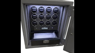 Aevitas Watch Winder Safe Instructions Video watchwinder safe watchsafe watchwindersafe [upl. by Kavanagh]