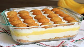 Layered Nilla Wafer Banana Pudding Recipe No Bake [upl. by Niarfe]