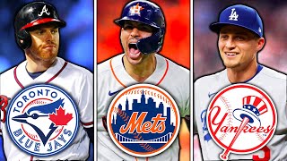 Predicting Where EVERY MLB Free Agent Will Sign in 2022 [upl. by Billi]