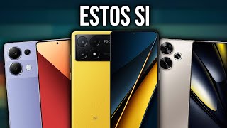 TOP 3 MEJORES TELÉFONOS CELULARES de GAMA MEDIA CALIDAD PRECIO para COMPRAR en 2024 [upl. by Saxena]