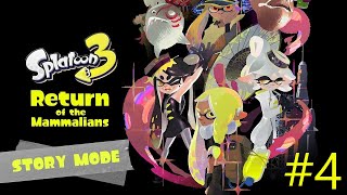 Splatoon 3 Return of the Mammalians part 4  Post Game  1000All Weapons [upl. by Omissam]