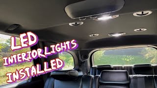 DURANGO RT LED INTERIOR LIGHTS INSTALLED [upl. by Ikkim390]