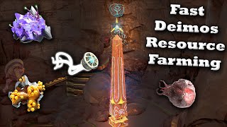 Warframe  Fastest Deimos Resource Farming Method  Requiem PylonObelisk Guide [upl. by Gaile]