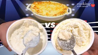 Battle of the Ingredients Ricotta Cheese or Cottage Cheese for Lasagna [upl. by Leftwich258]