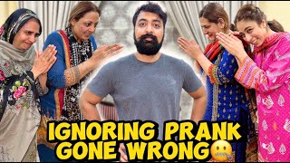 Hardest Ignoring Prank ever 😂  Jawad sy maafi mangni par gae🙏🏻😂 [upl. by Dacie]